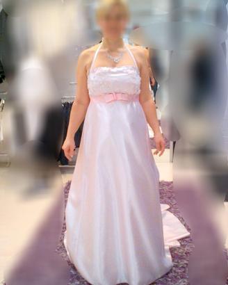Abito da sposa rosa pastello - taglia regolabile