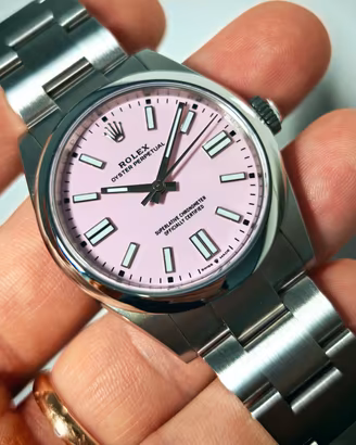 Rolex OP 41mm Candy Pink 134300 new 07/2026 ITA
