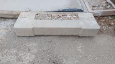 Basamento caminetto marmo