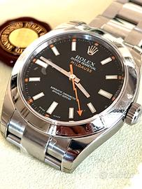 Rolex Milgauss 116400 nero nos anno 2009