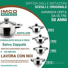 Sistema di cottura IMCO, nutrizione e garanzia