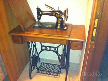Singer macchina da cucire d'epoca anno 1929