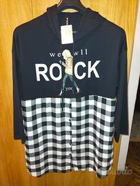 Maglia con cappuccio 