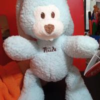 PELUCHE TRUDI CONIGLIO CREMINO CELESTE TG.S