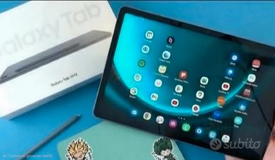 Samsung Tab S9 FE + cover + keyboard