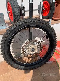 Ruota anteriore completa motocross