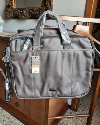 Borsa ecopelle beige Conbipel, nuova