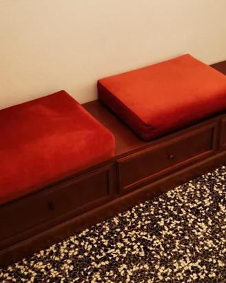 Panca in legno noce