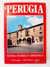 Perugia Guida Turistica 1983 Vintage Libro Viaggi