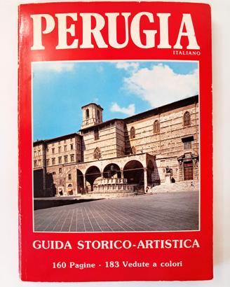 Perugia Guida Turistica 1983 Vintage Libro Viaggi