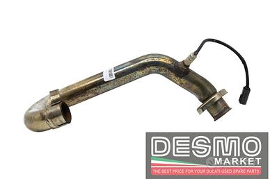 Tubo collettore di scarico testa verticale Ducati 
