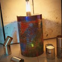 Lampada bidone Abballavirticchiu X Smoke Vibes