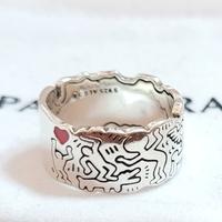 anello keith haring pandora 