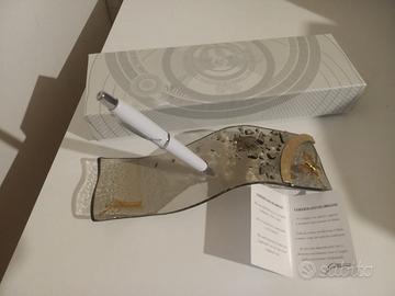 Idea: portapenna in vetro lavorato