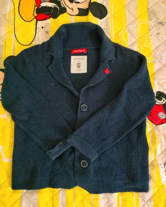 Cardigan cotone Overkids 12m+