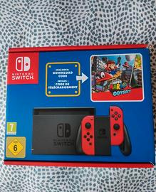 Nintendo Switch ed. Super Mario NUOVA + accessori