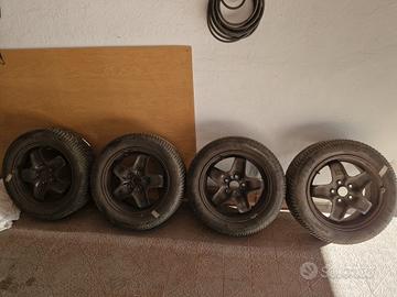 ruote invernali + cerchi in acciaio da 16
