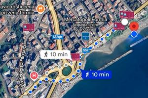 Formia vicino ospedale e spiaggia