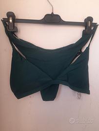 Costume da bagno da donna verde oliva