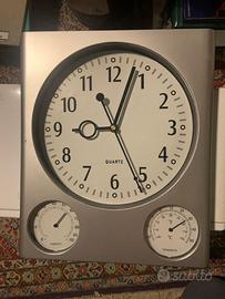 Orologio con termometro e igrometro