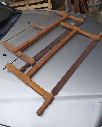 vecchia sega per legno 