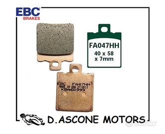 PASTIGLIE HH DUCATI-APRILIA POST. SINTERIZZATE EBC