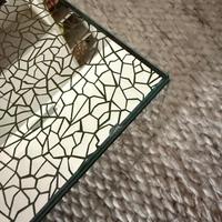 Tavolino Glass Italia modello Crack mirror effect