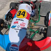 Gokart 125 motore tm 6 rapporti