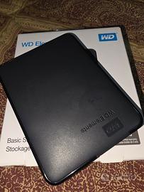 HDD Hard Disk Esterno WD Elements 2TB - USB 3.0