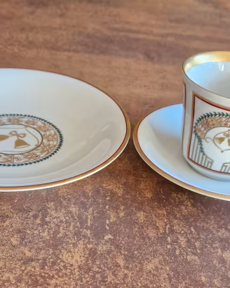 Tazza, piattino e piatto della B&G Collection