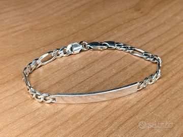 Bracciale argento grumetta