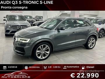 Audi Q3 2.0 TDI S tronic S-Line FINANZIABILE