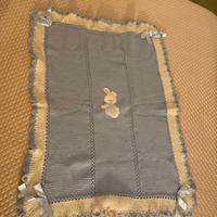 Coperta bambino in lana nuova