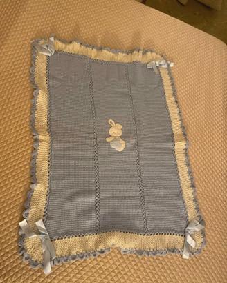 Coperta bambino in lana nuova