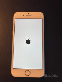 Iphone 8 bianco 64gb con custodia Rinoshield grigi