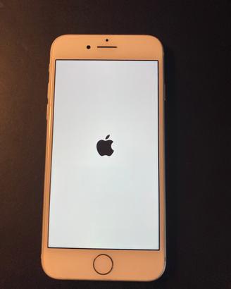 Iphone 8 bianco 64gb con custodia Rinoshield grigi