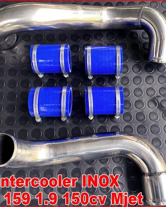 Tubi inox intercooler alfa 159 1.9 jtdm t21