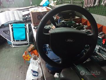 piantone ford fiesta completo di volante, devio