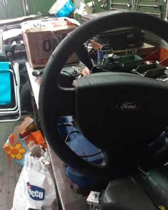piantone ford fiesta completo di volante, devio