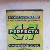 Scatola vintage polvere da sparo 