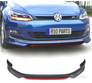 SPOILER LIP ANTERIORE VOLKSWAGEN VW GOLF 7.5 LOOK 