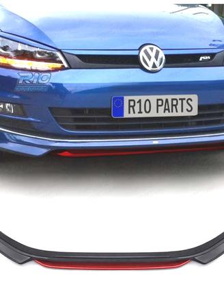 SPOILER LIP ANTERIORE VOLKSWAGEN VW GOLF 7.5 LOOK 
