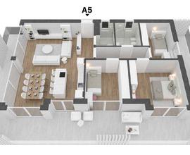 The White Residence: Attico di 4 locali al 2°piano