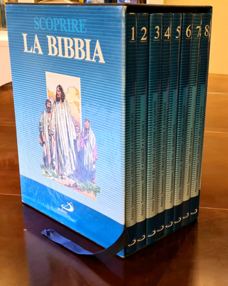Scoprire la Bibbia, illustrata a fumetti in 8 vol