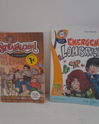 2 Libri Il Professor Strafalcioni e Emergenza lomb