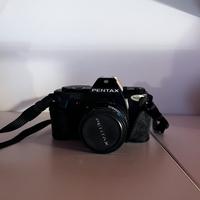 Macchina fotografoca Pentax pellicola, accessori