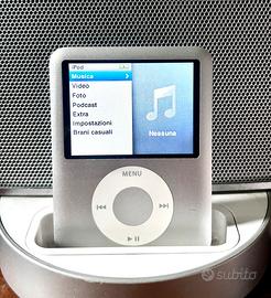 Apple iPod Nano 8GB 3rd Gen A1236 Silver Guasto