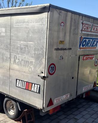 Rimorchio trasporto kart