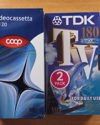 VideoCassette VHS nuove