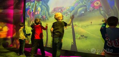 Gioco Interattivo sensoriale a parete per Ludoteca